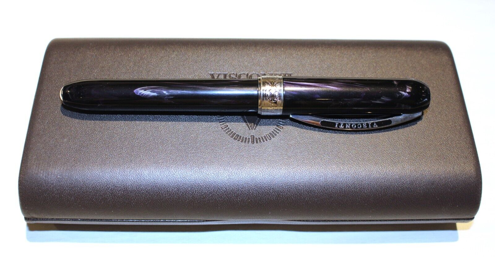 Visconti Rembrandt Collection Black Rollerball Pen #48391 COMPLETE Selling As-Is