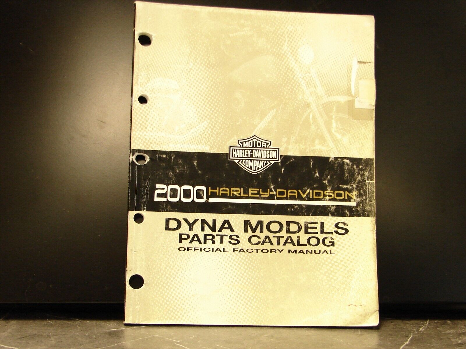 Harley Davidson 2000 Dyna Models Genuine Factory Parts Book