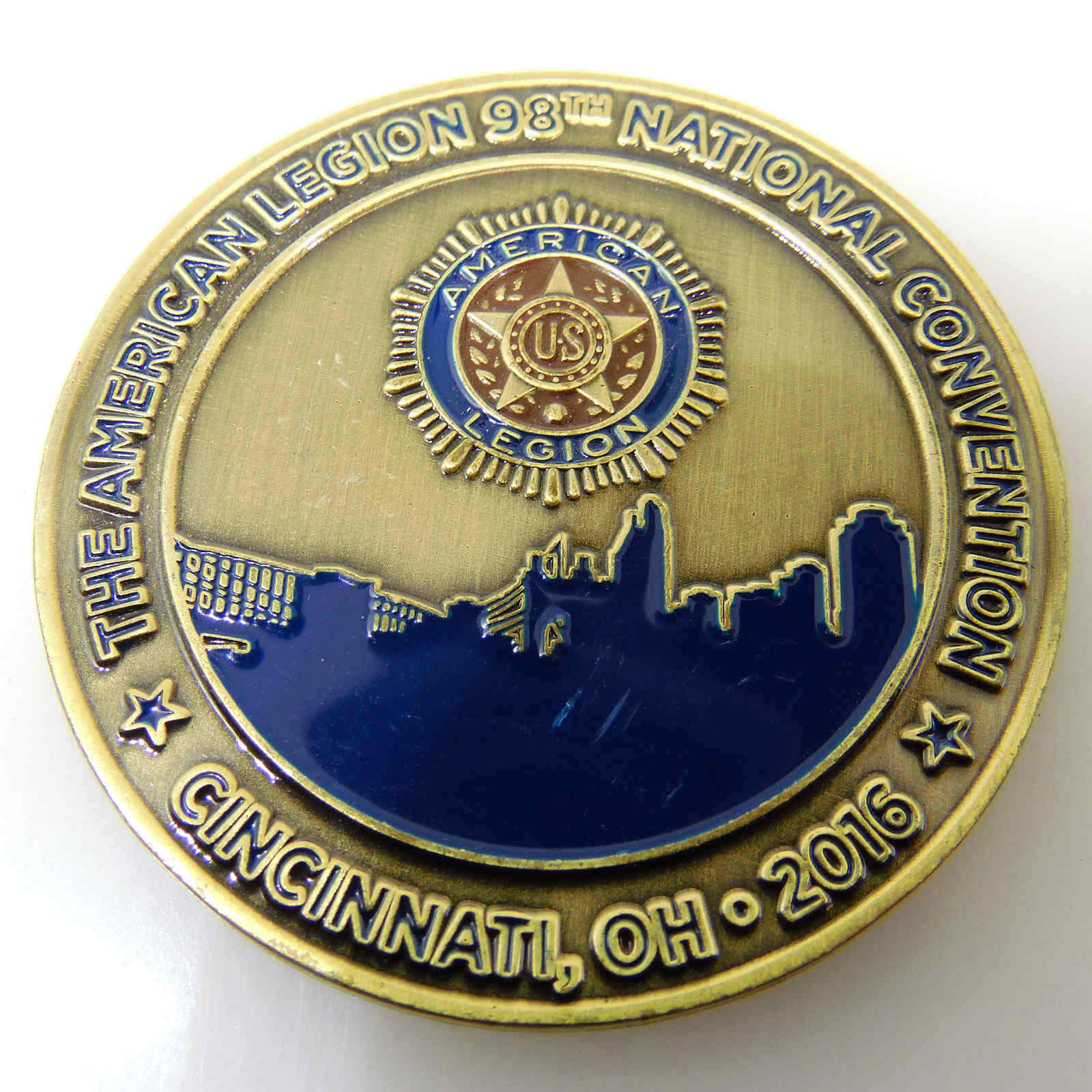 USAA AMERICAN LEGION 98TH NATIONAL CONVENTION CHALLENGE COIN