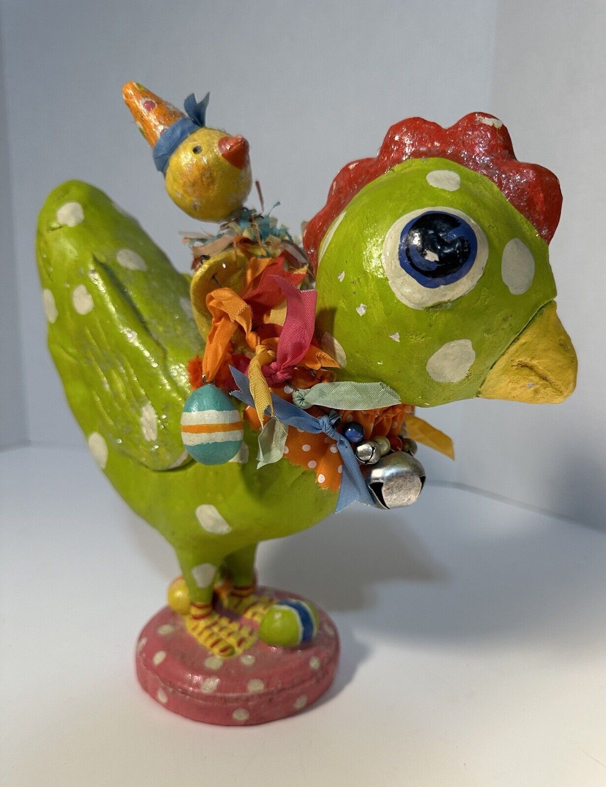 Spring Has Sprung Hen n Chick By Penny McAllister 2007 figurine HTF See Pics