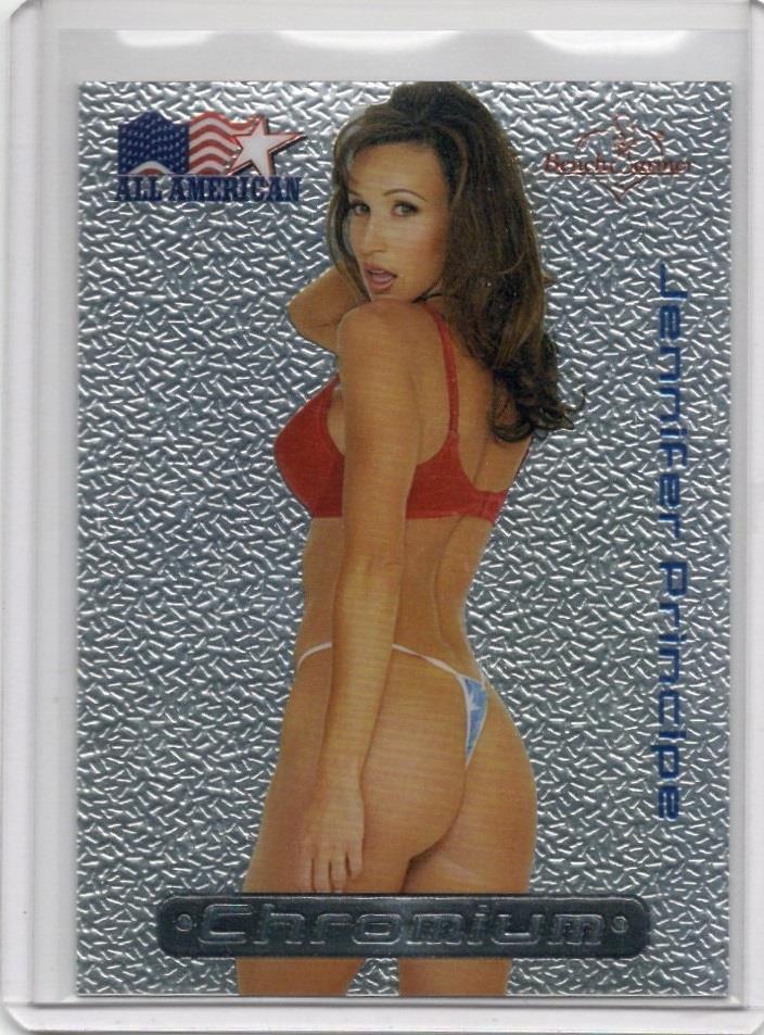 Jennifer Principe Bench Warmer 2002 All American Chromium Insert Card 30 of 30
