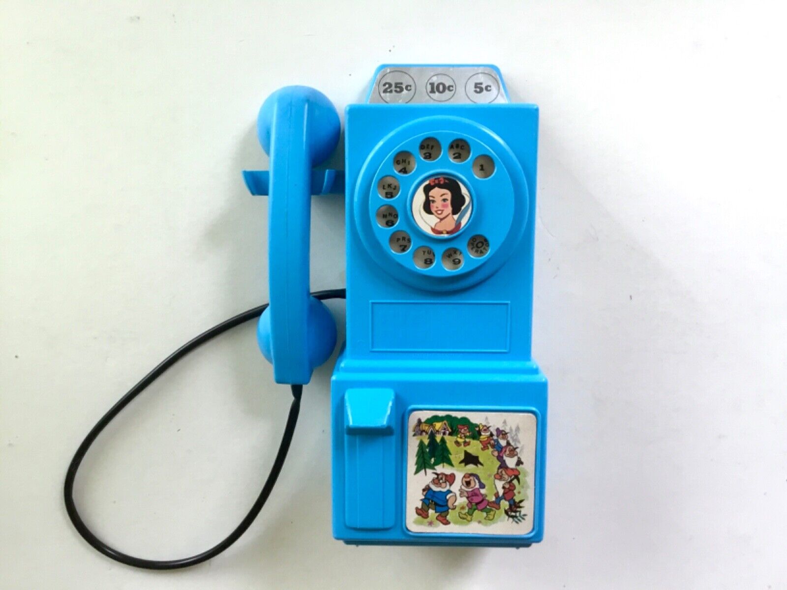 Hasbro 1960s Disney Snow White Talking Toy Telephone