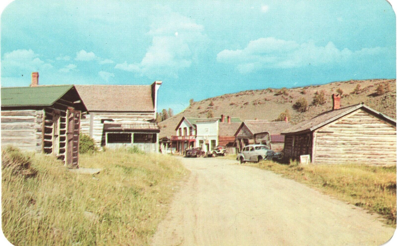 Entering Old South Pass City, Between Lander And Farson, Wyoming Postcard