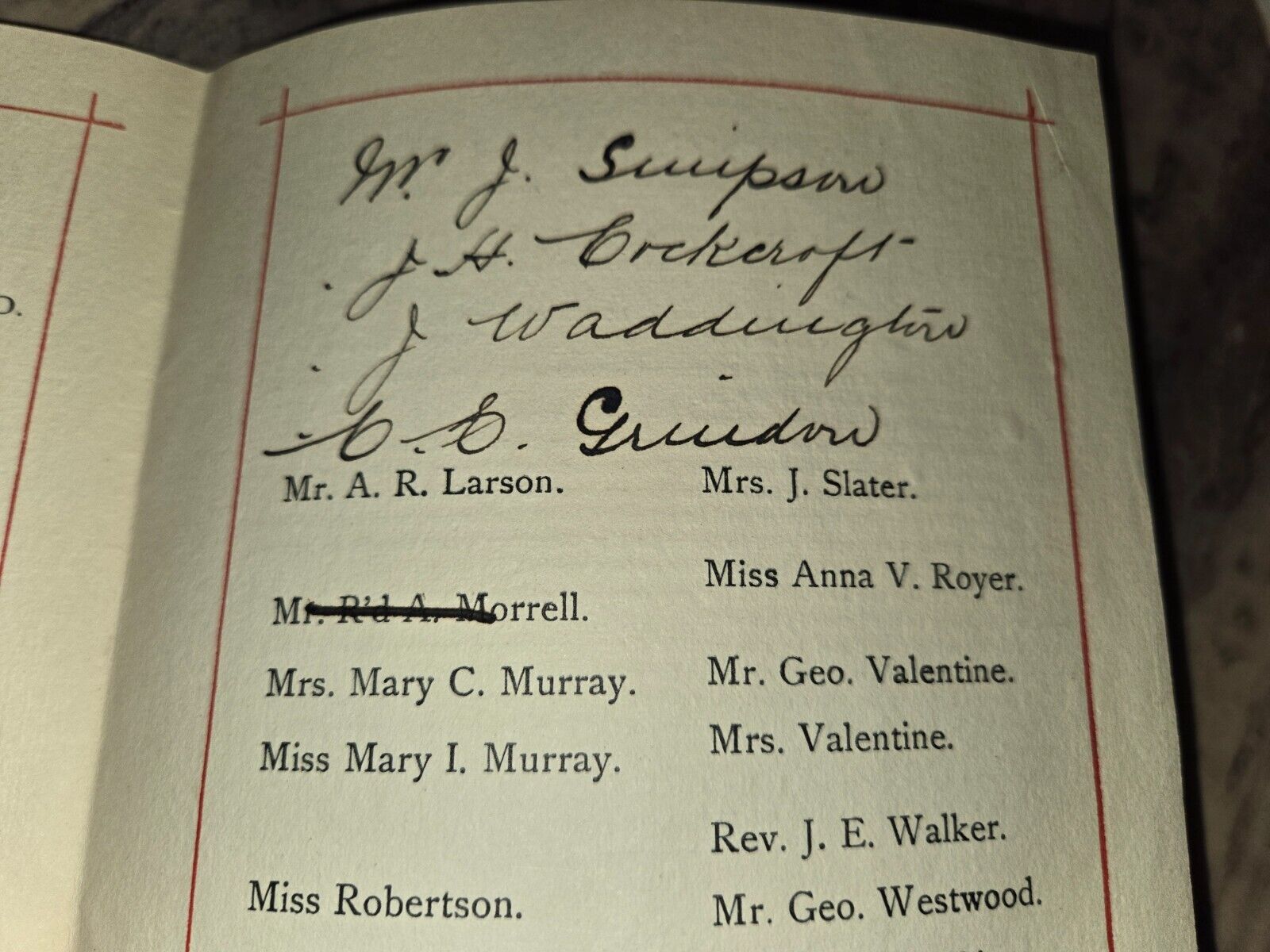1900 AMERICAN LINE PASSENGER LIST STEAMSHIP PENNLAND PHILADELPHIA LIVERPOOL