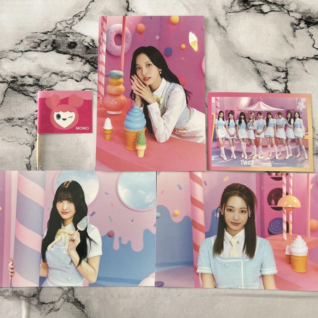 Twice Tower Records Cafe Collaboration Postcard Set