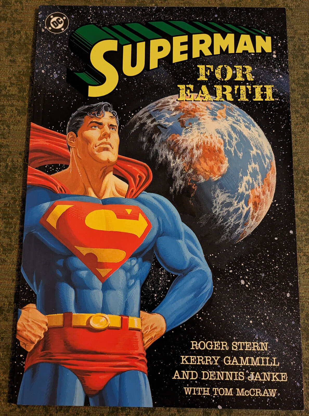 Superman : For Earth - Trade Paperback - graphic novel - TPB - 1991 - DC
