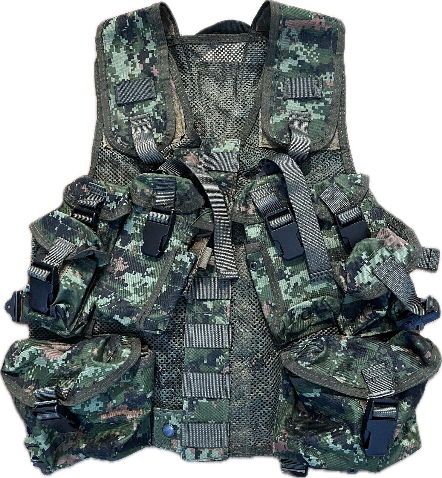 Canadian Army CADPAT Load Bearing Tactical Vest