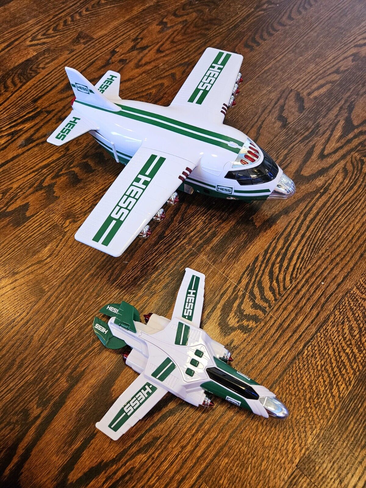 2021 HESS TRUCK COLLECTIBLE TOY CARGO PLANE AND JET - LED LIGHTS/SOUNDS - Tested