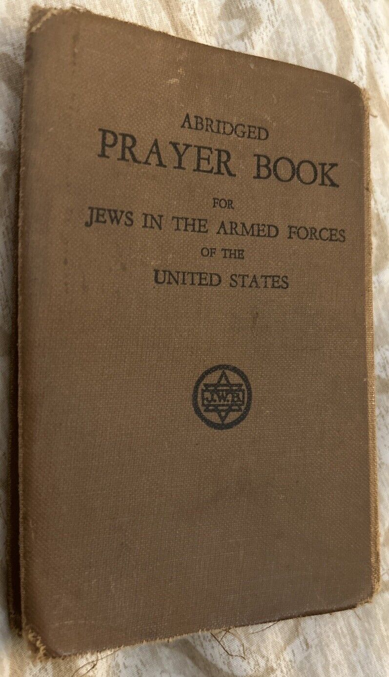 Prayer book From WWII