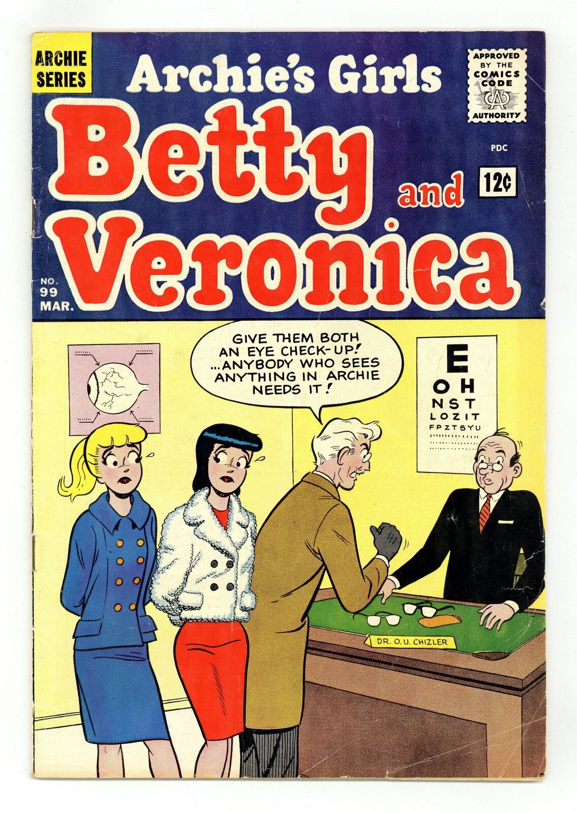 Archie\'s Girls Betty and Veronica #99 VG 4.0 1964