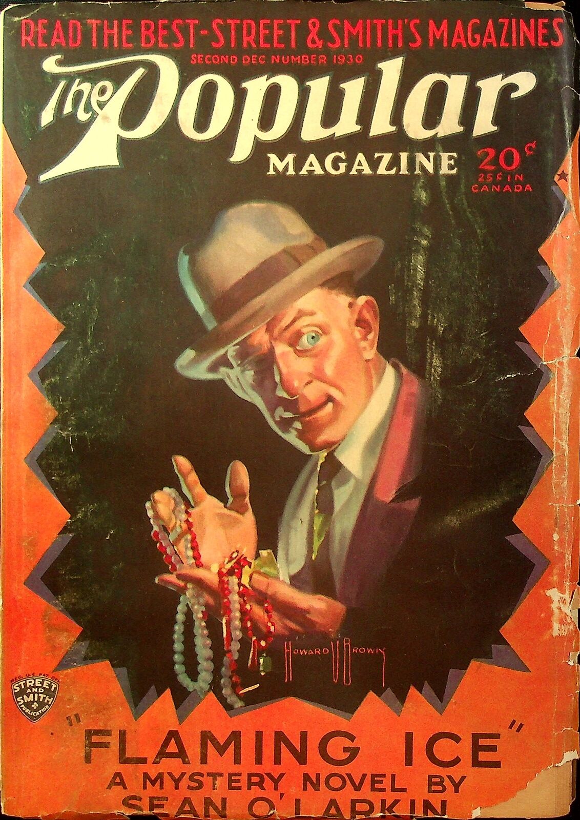 Popular Magazine Pulp Dec 1930 Vol. 102 #1 VG