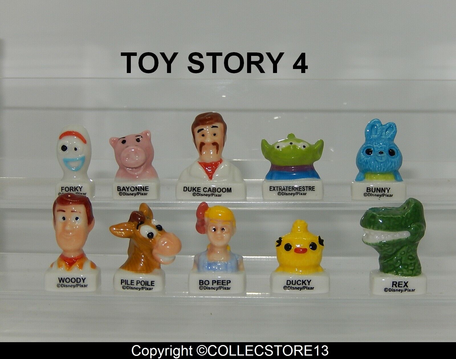 DISNEY FEVES TOY STORY 4 COMPLETE SERIES