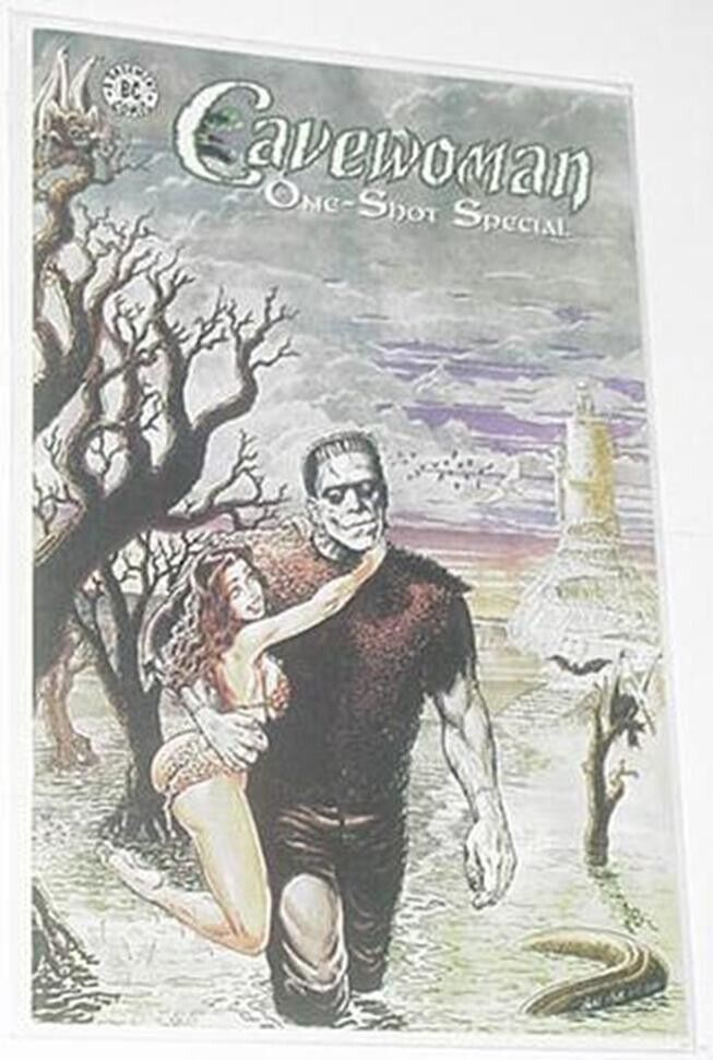 Cavewoman One-Shot Special NM Frankenstein Cvr Budd Root Dracula