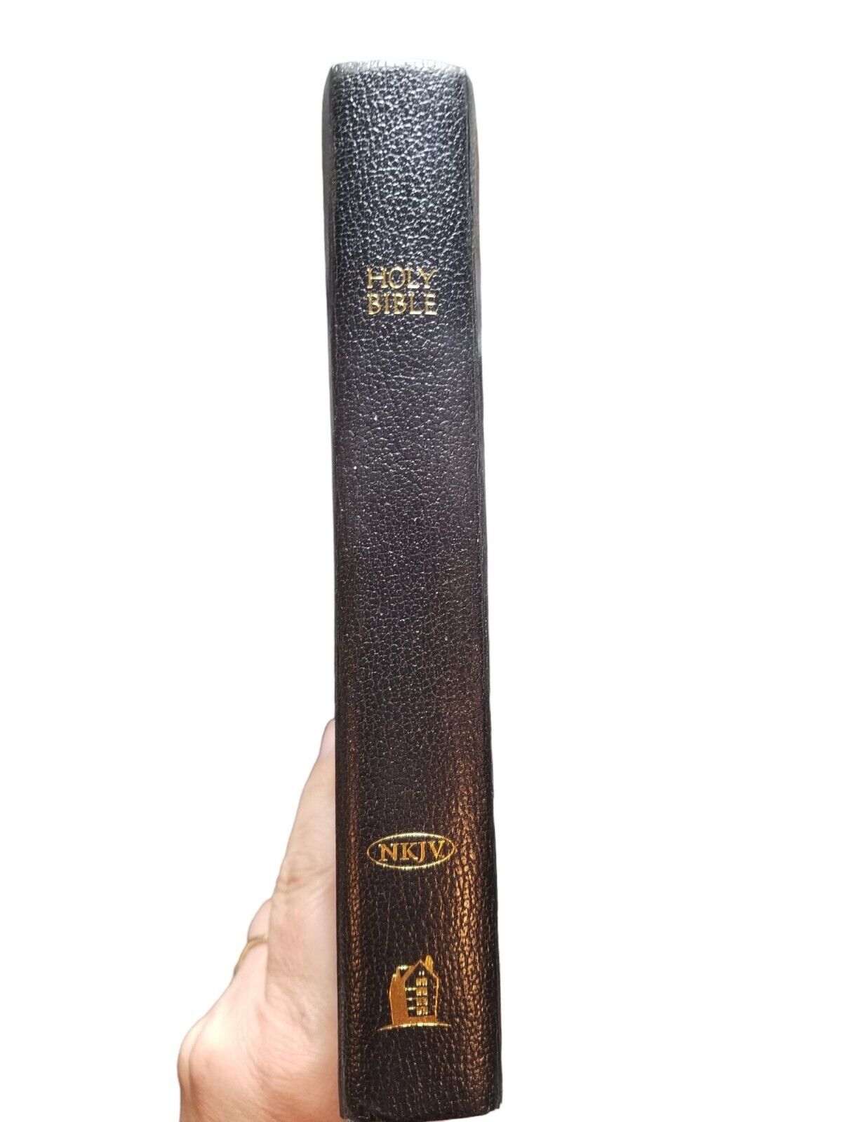 Vtg 1985 NKJV Holy Bible Giant Print by Thomas Nelson Black Red Letter 