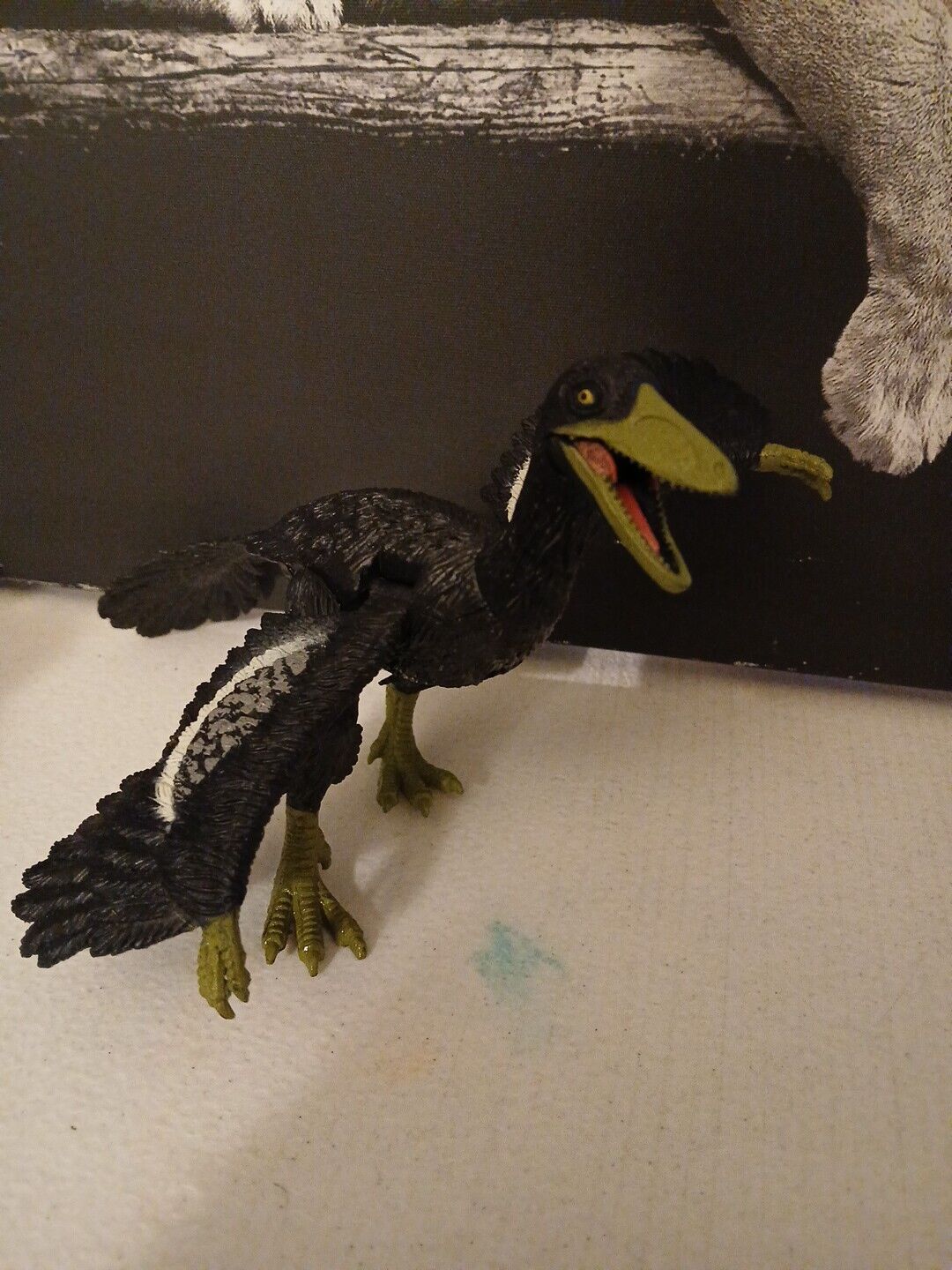 Dinosaur Archaeopteryx Urvogel Articulated Posable Toy Figure 7.5” UNIQUE