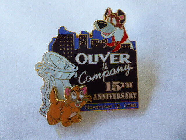 Disney Trading Pins  26692 DLR - Oliver and Company 15th Anniversary