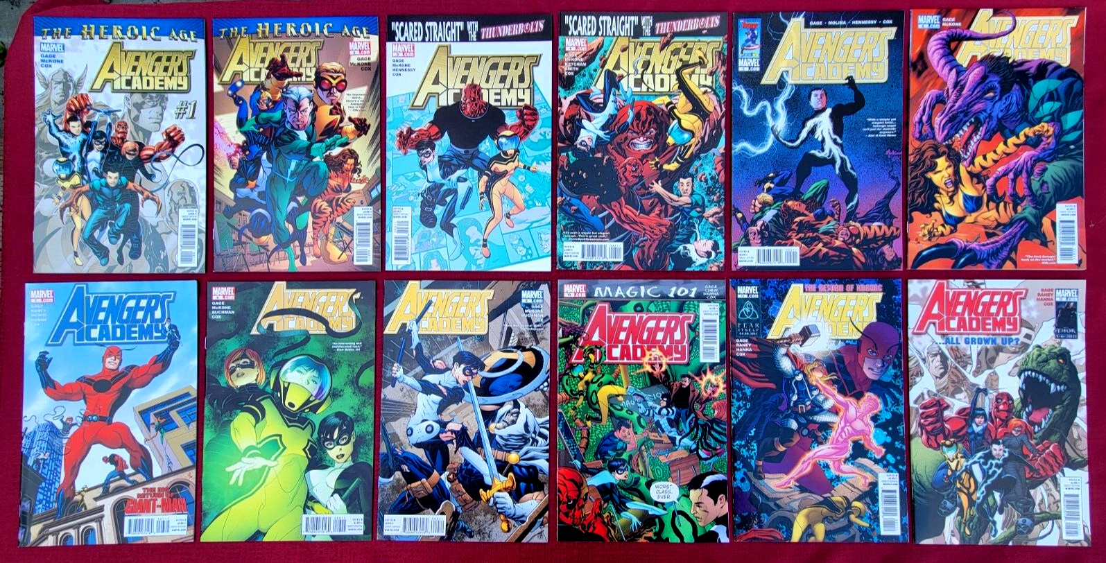 Avengers Academy (2010) #1-39 Complete Set + 14.1 & Giant Size #1
