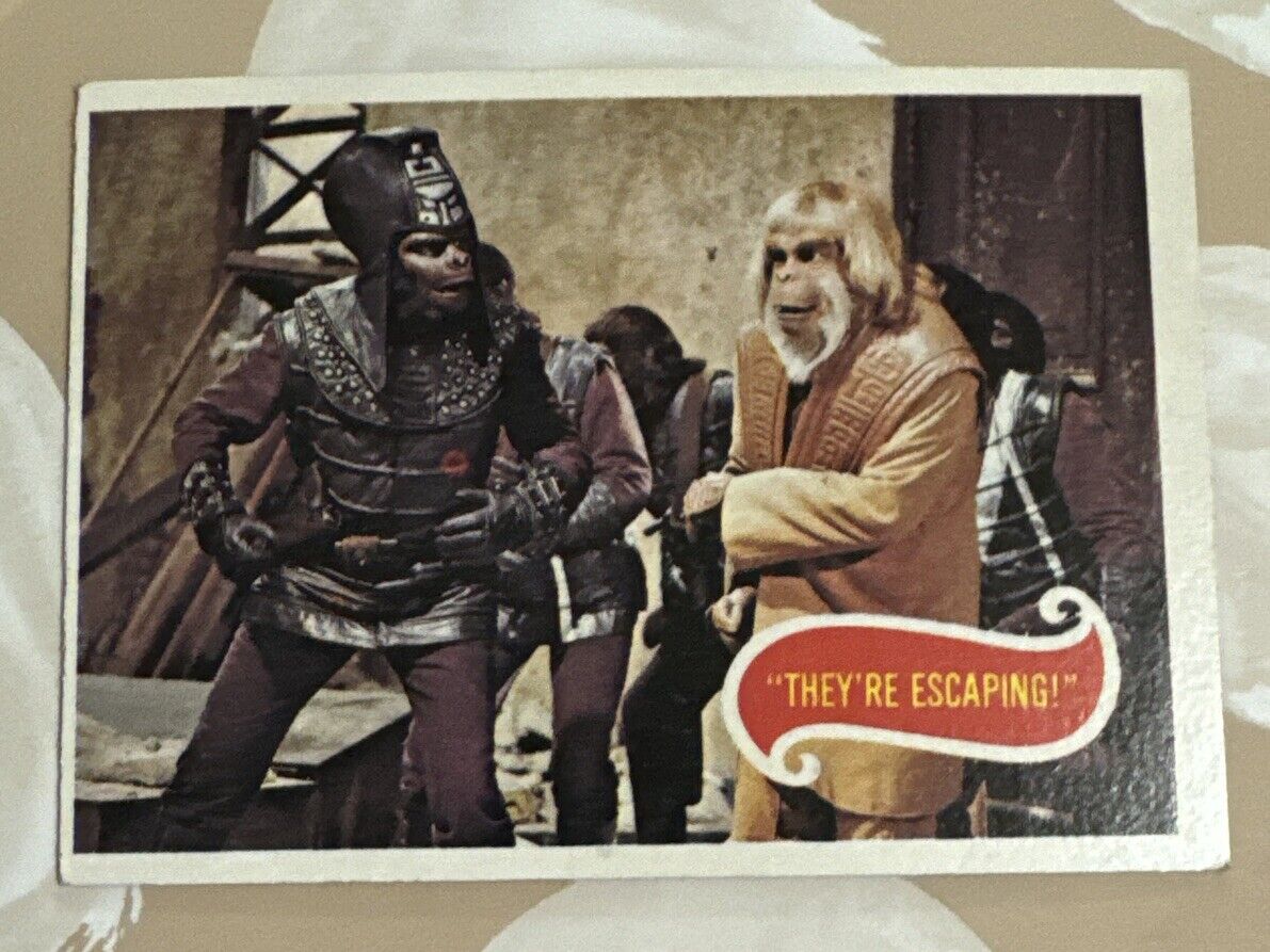 1975 Topps Planet of the Apes #30 Card. Near Mint Condition.