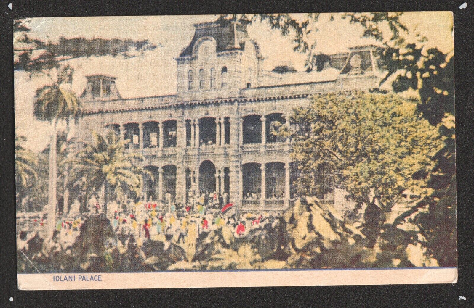 Iolani Palace Honolulu Hawaii Early Divided Back 1907-1914 Postcard