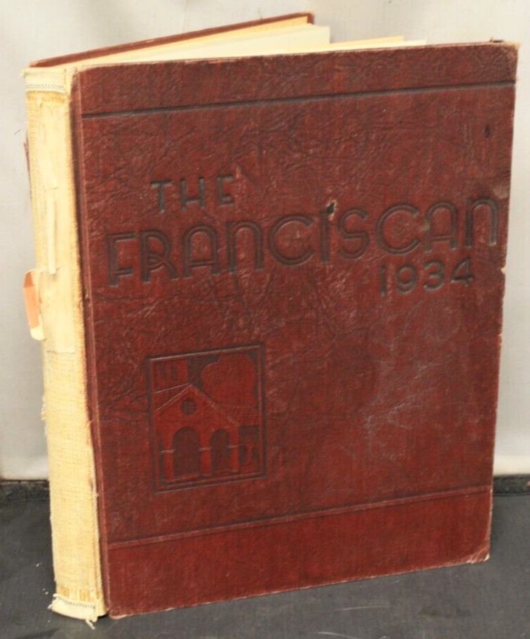 1934 Franciscan Yearbook San Francisco State Teacher\'s College, California