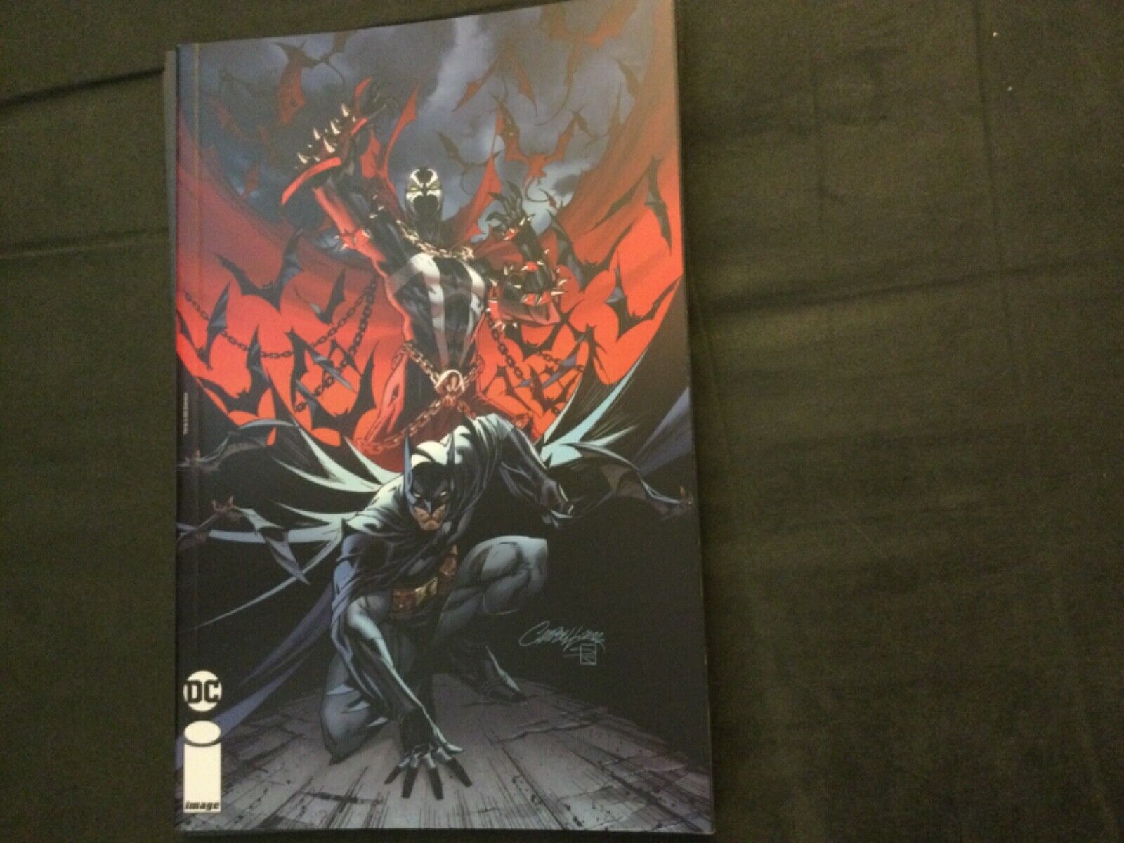 BLOWOUT DC Batman/Spawn #1 J Scott Campbell Variant Cover Near Mint $.99