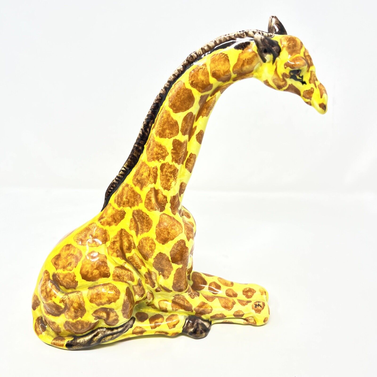 Rosenthal Netter For Bitossi Raymor Eames MCM Giraffe Art Sculpture In Porcelain