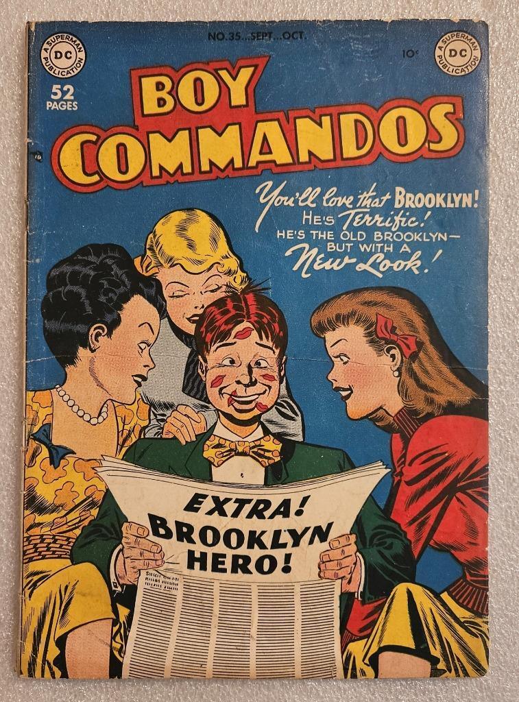 Boy Commandos #35 - Sep/Oct 1949 - DC Comics  G/VG