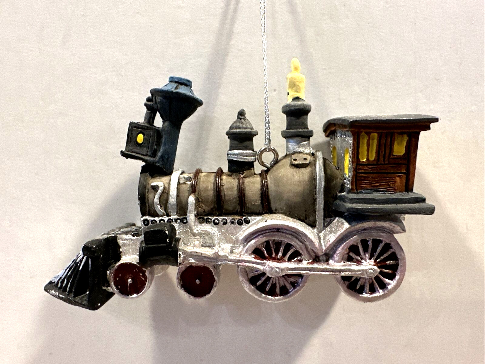 Vintage 19th Century Train Locomotive Christmas Ornament 4\