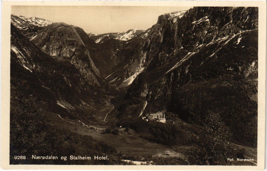 CPA AK Naerodalen fra Stalheim NORWAY (1364742)