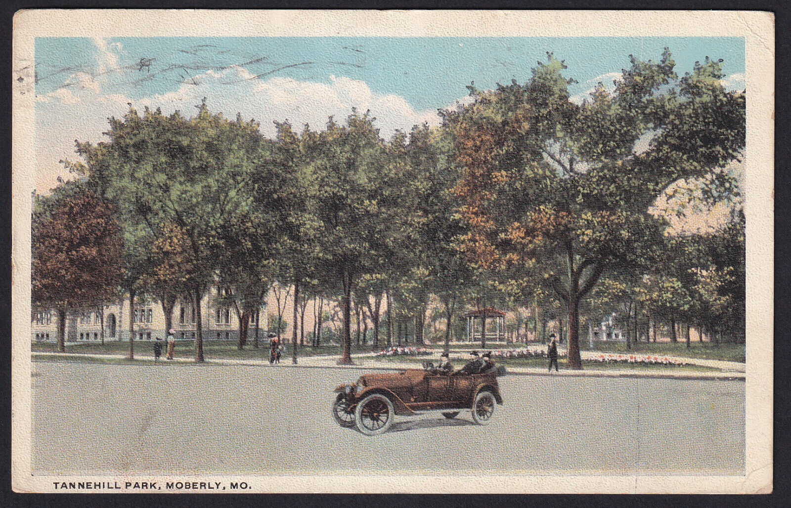 Missouri-Mo-Moberly-Tannehill Park-Antique Postcard