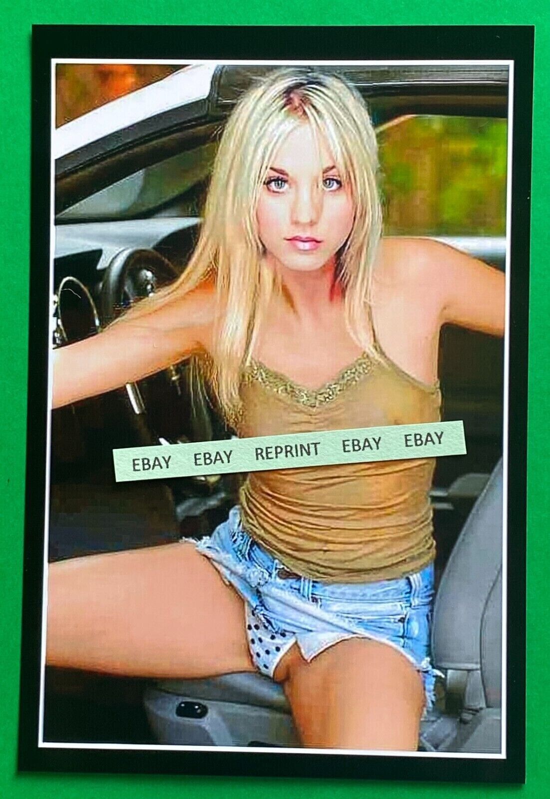 Found 4X6 PHOTO of Beautiful Actor Kaley Cuoco in Wet T Big Bang Theory TV Show