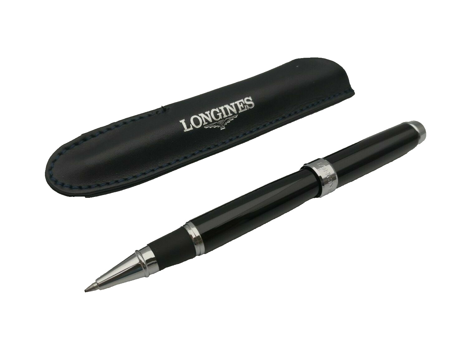 Longines Watches Rollerball Pen With Official Cover Marchandise Brand New NOS