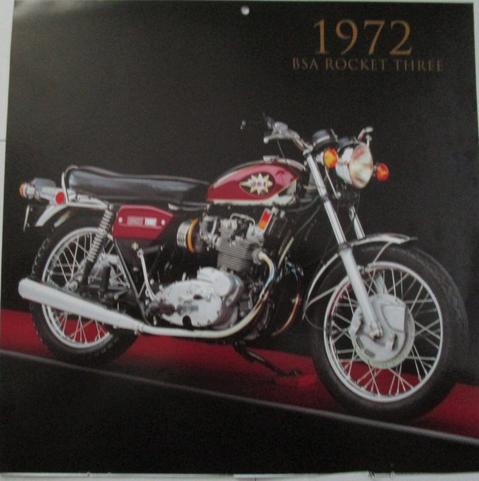 1972 BSA Rocket 3 motorcycle print