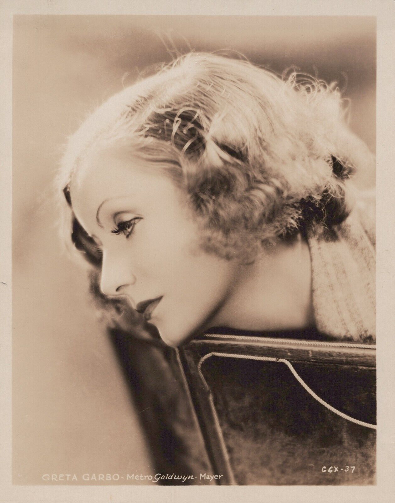Greta Garbo (1930s) ❤ Stunning Portrait - Original Vintage MGM Photo K 265