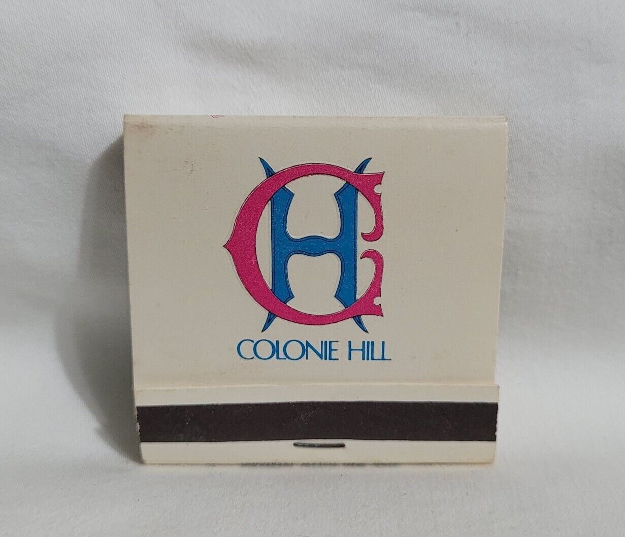 Vintage Colonie Hill Golf Club Matchbook Hauppauge LI New York Advertising Full