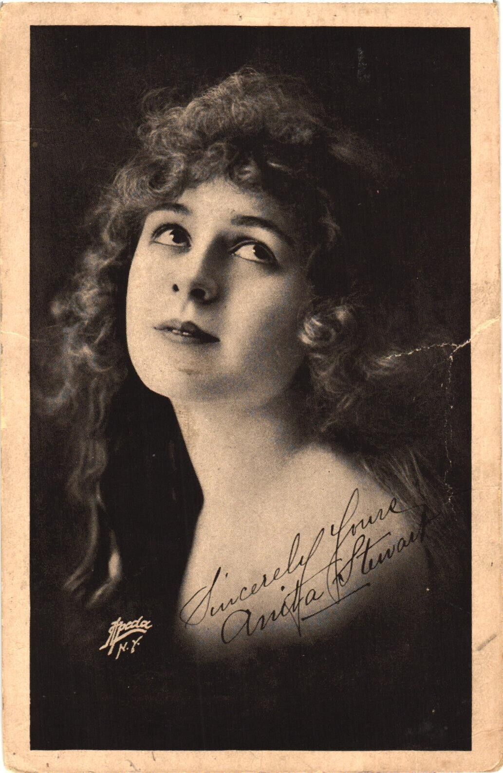 Portrait of The Young American Actress Anita Stewart Postcard
