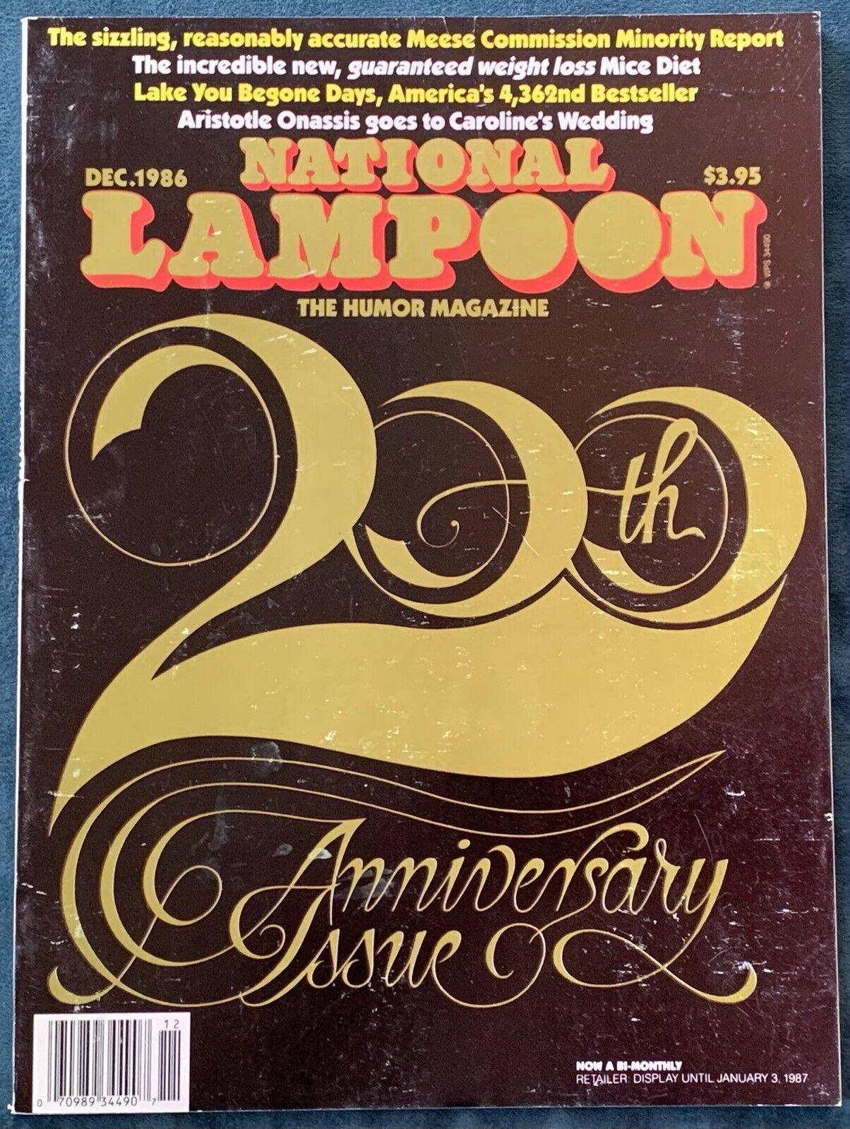 National Lampoon  Dec 1986  200th Aniversary Issue