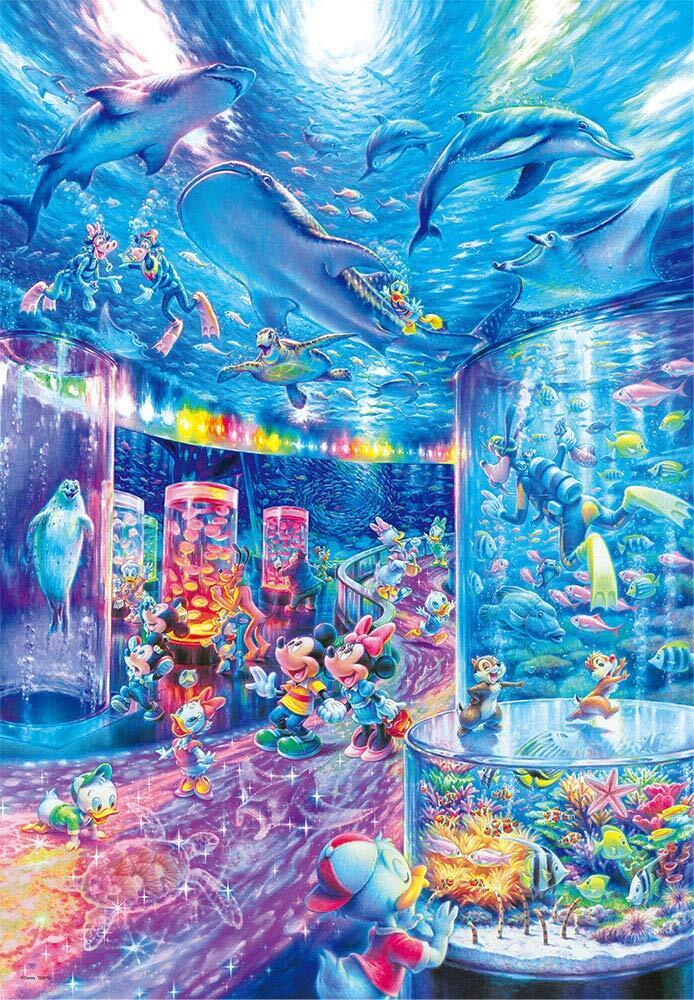 Tenyo 1000 Piece Jigsaw Puzzle Disney Night Aquarium 51X73.5Cm No.98