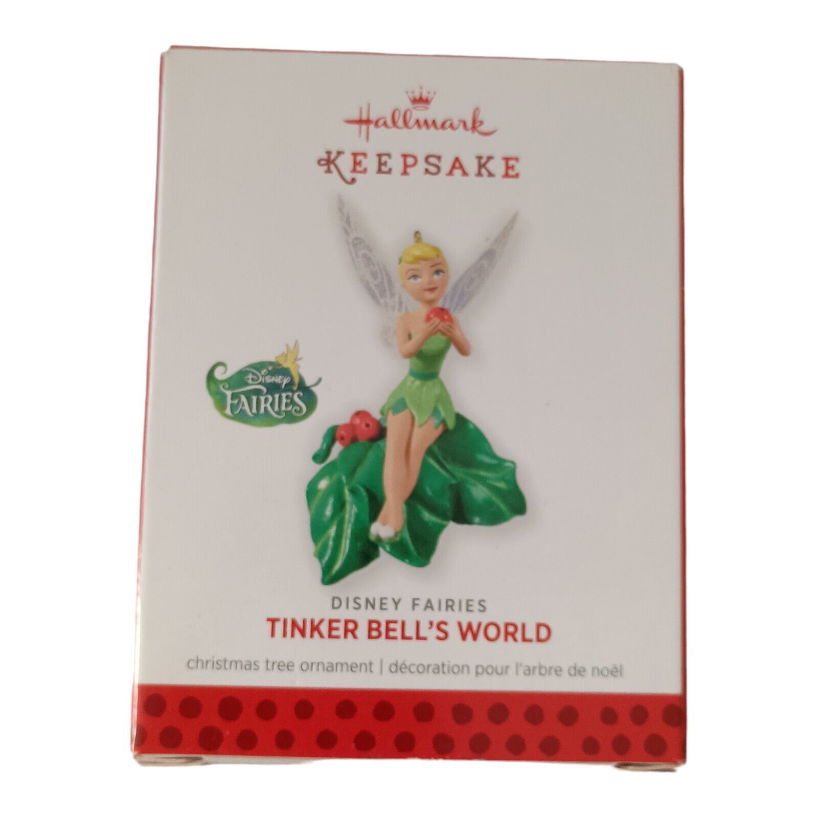 Hallmark Disney Tinker Bells World Ornament Keepsake Fairies 2013 With Box 