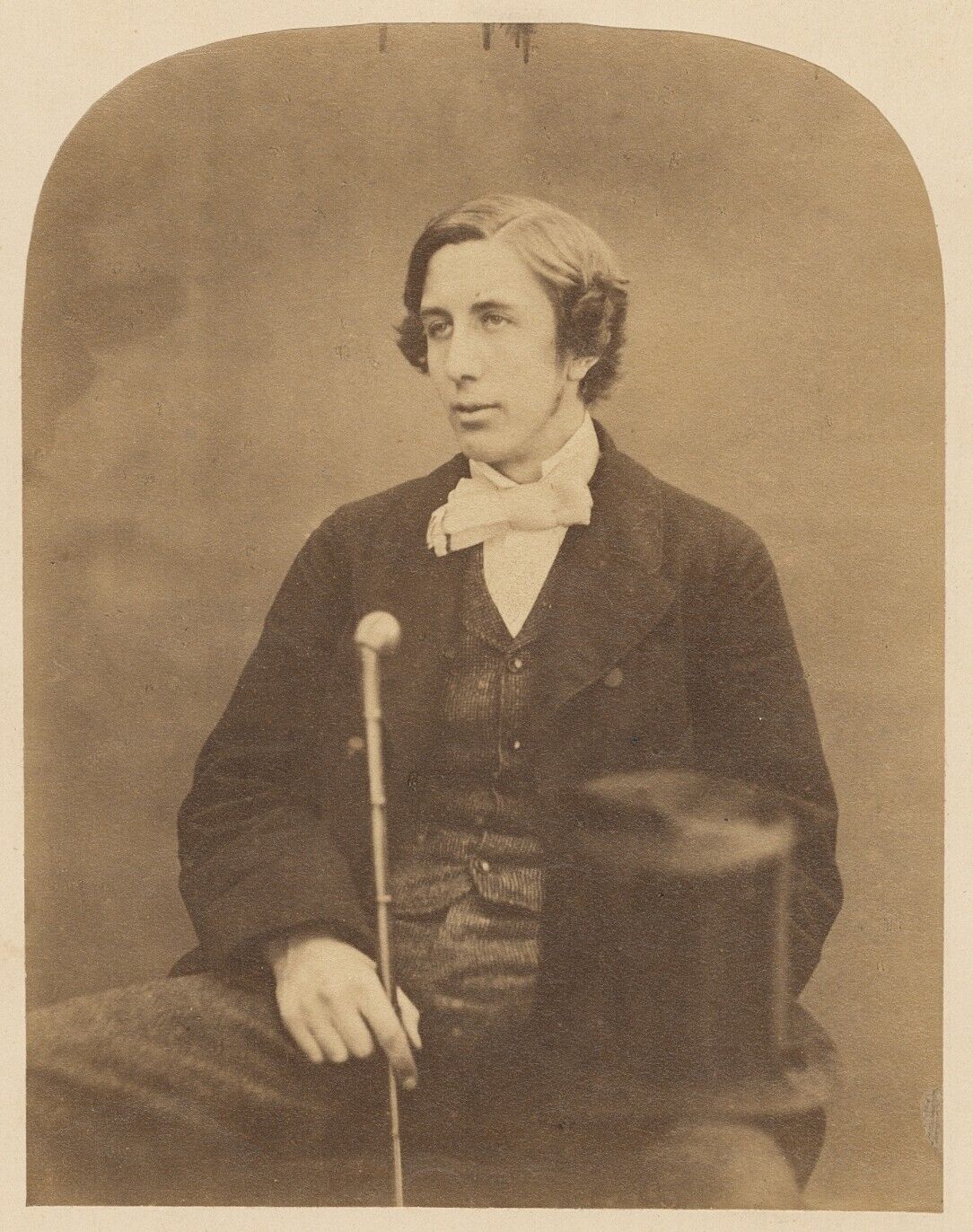 c. 1870\'s Oscar Wilde(?) Unpublished Albumen Photograph