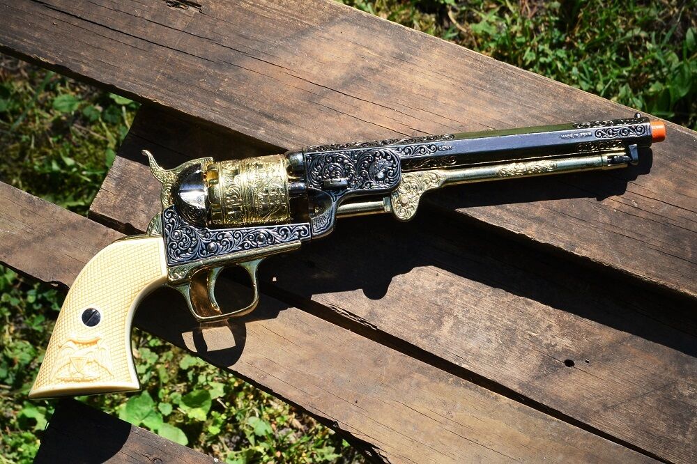 Colt M1851 Navy Revolver Pistol - Civil War - 1851 - Wild West - Denix Replica