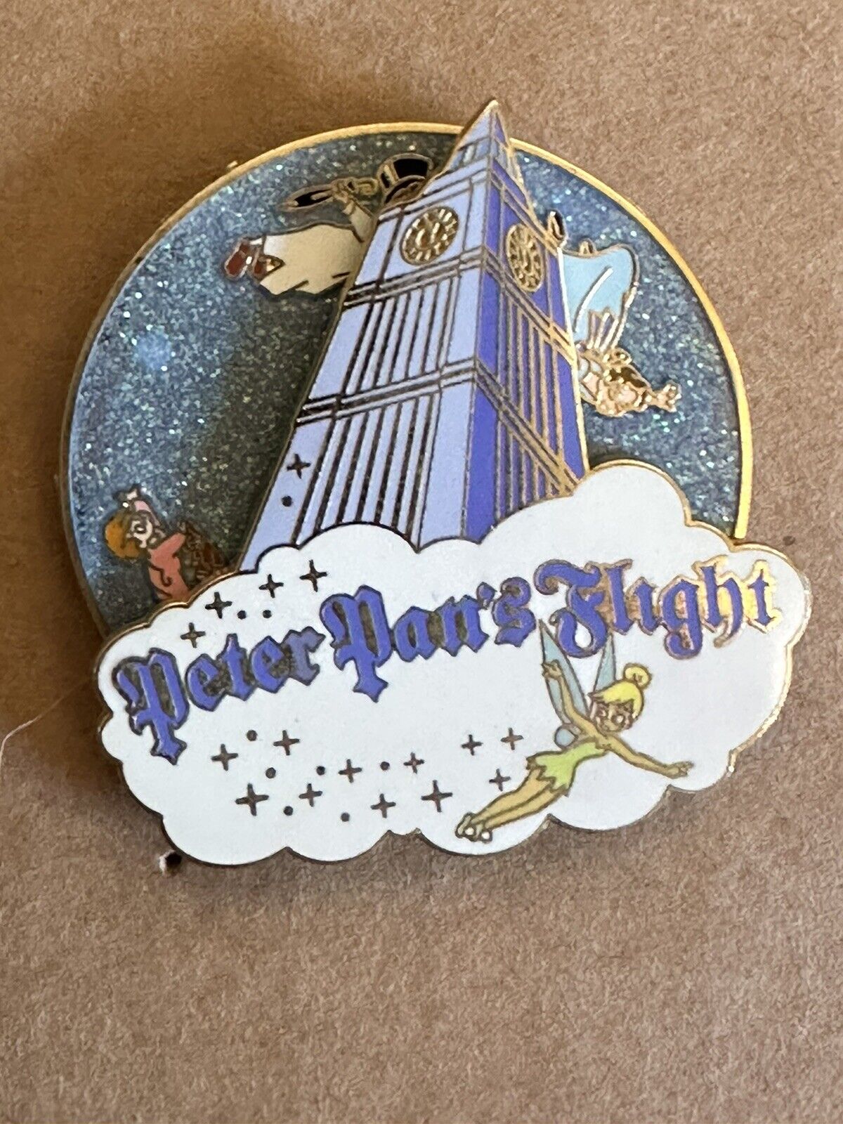 Disney Peter Pans Flight Spinner Pin