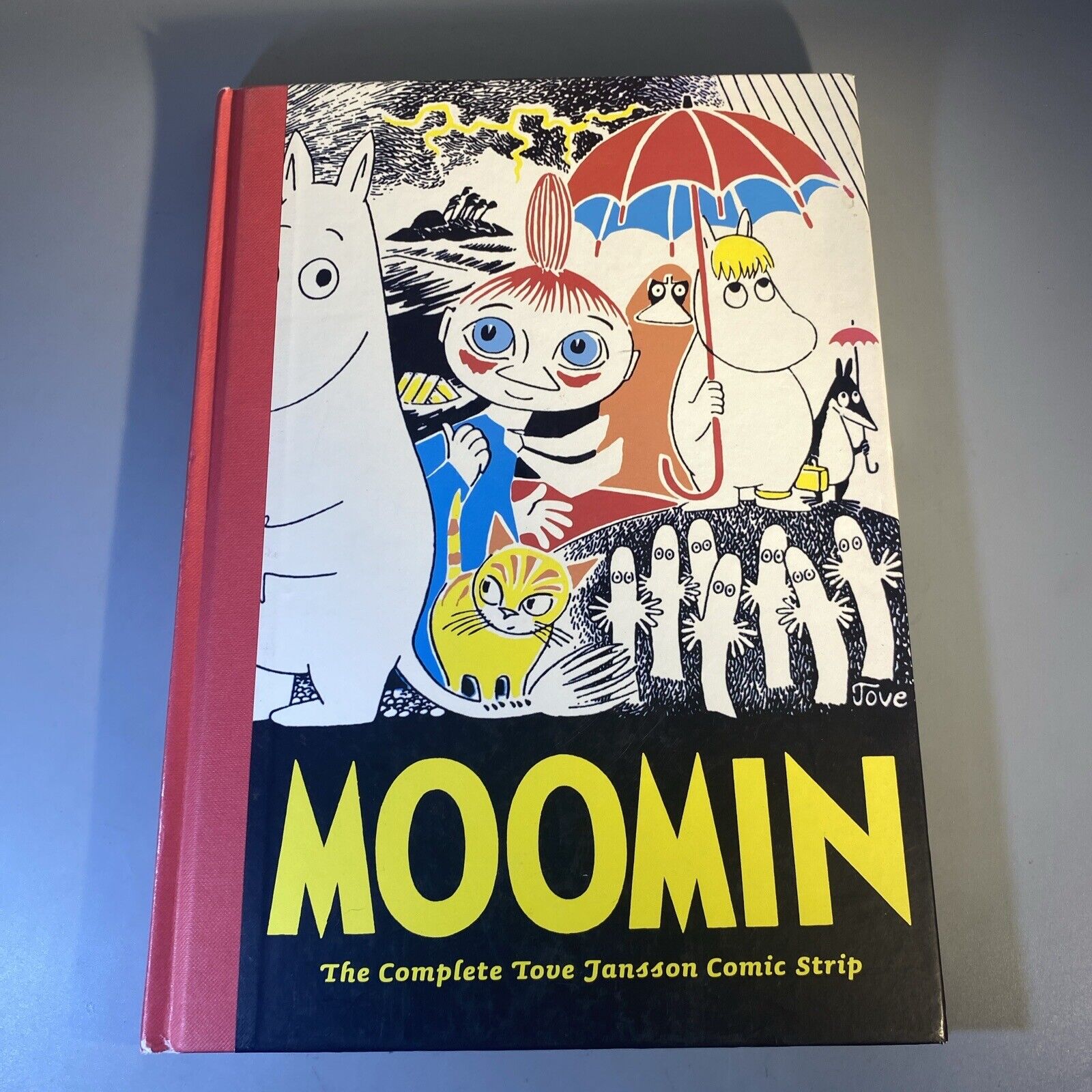 Moomin: The Complete Tove Jansson Comic Strip - Book One - Hardcover - See Pics