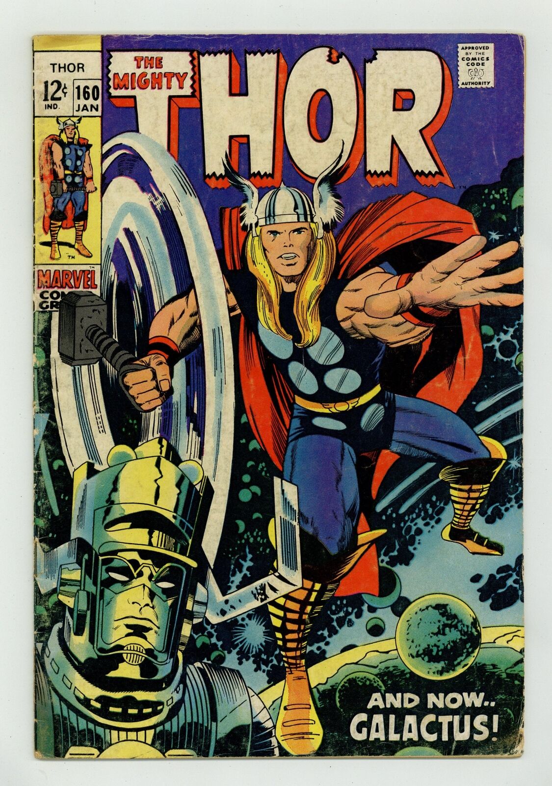 Thor #160 GD/VG 3.0 1969
