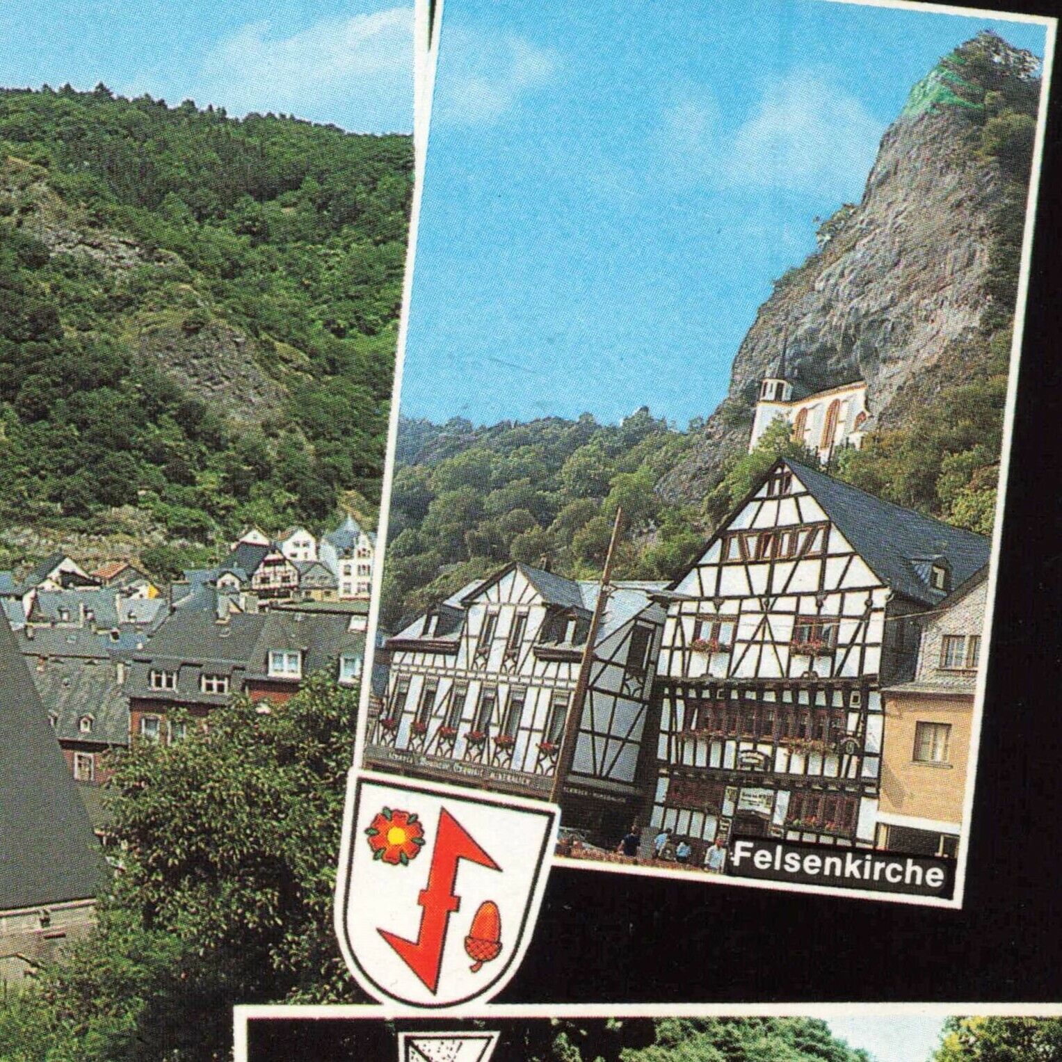 Idar-Oberstein Germany Chrome Birkenfeld Steeple Rhineland-Palatinate Postcard