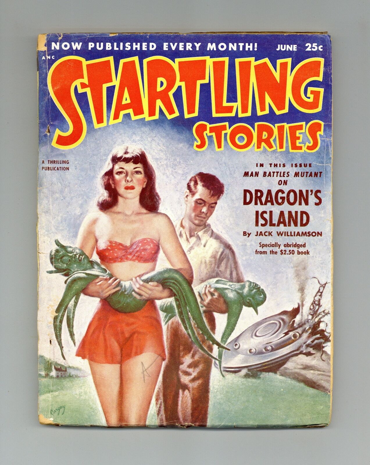 Startling Stories Pulp Jun 1952 Vol. 26 #2 VG