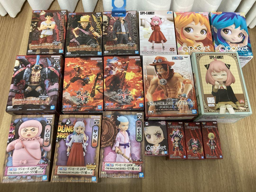 Anime Mixed set ONE PIECE Spy Family etc. Figure lot of 19 Set sale Goods