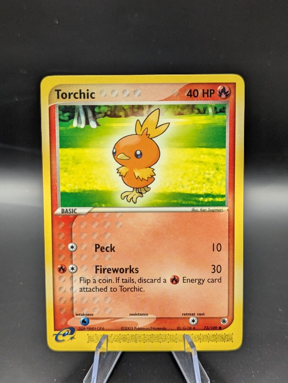 Pokemon Card TCG: Torchic 73/109 - EX Ruby & Sapphire Near Mint #414A