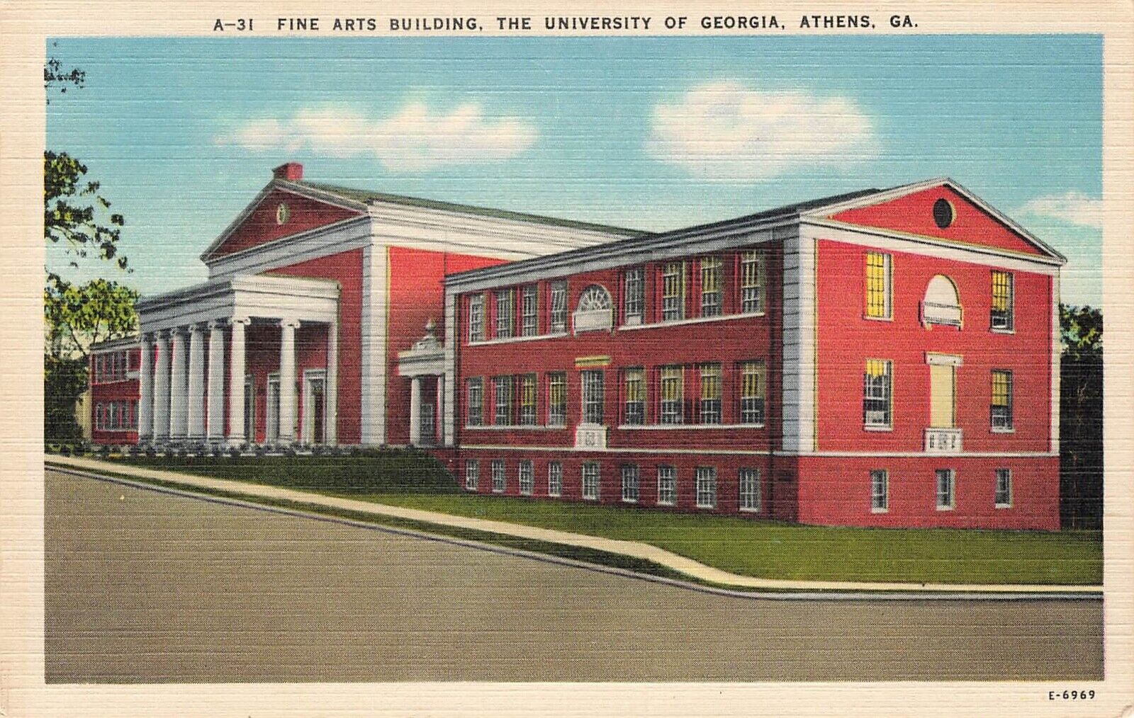 Athens, GA * Georgia * Fine Arts Building * University of Georgia * GO