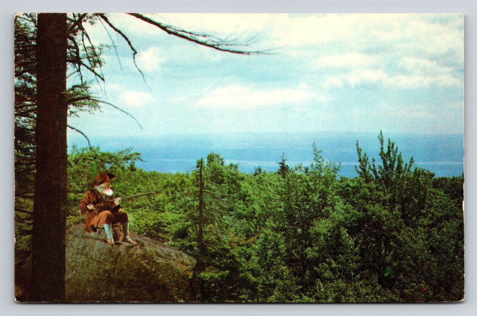 Haines Falls New York Rip\'s Retreat & Rock Rip Van Winkle Vintage Postcard